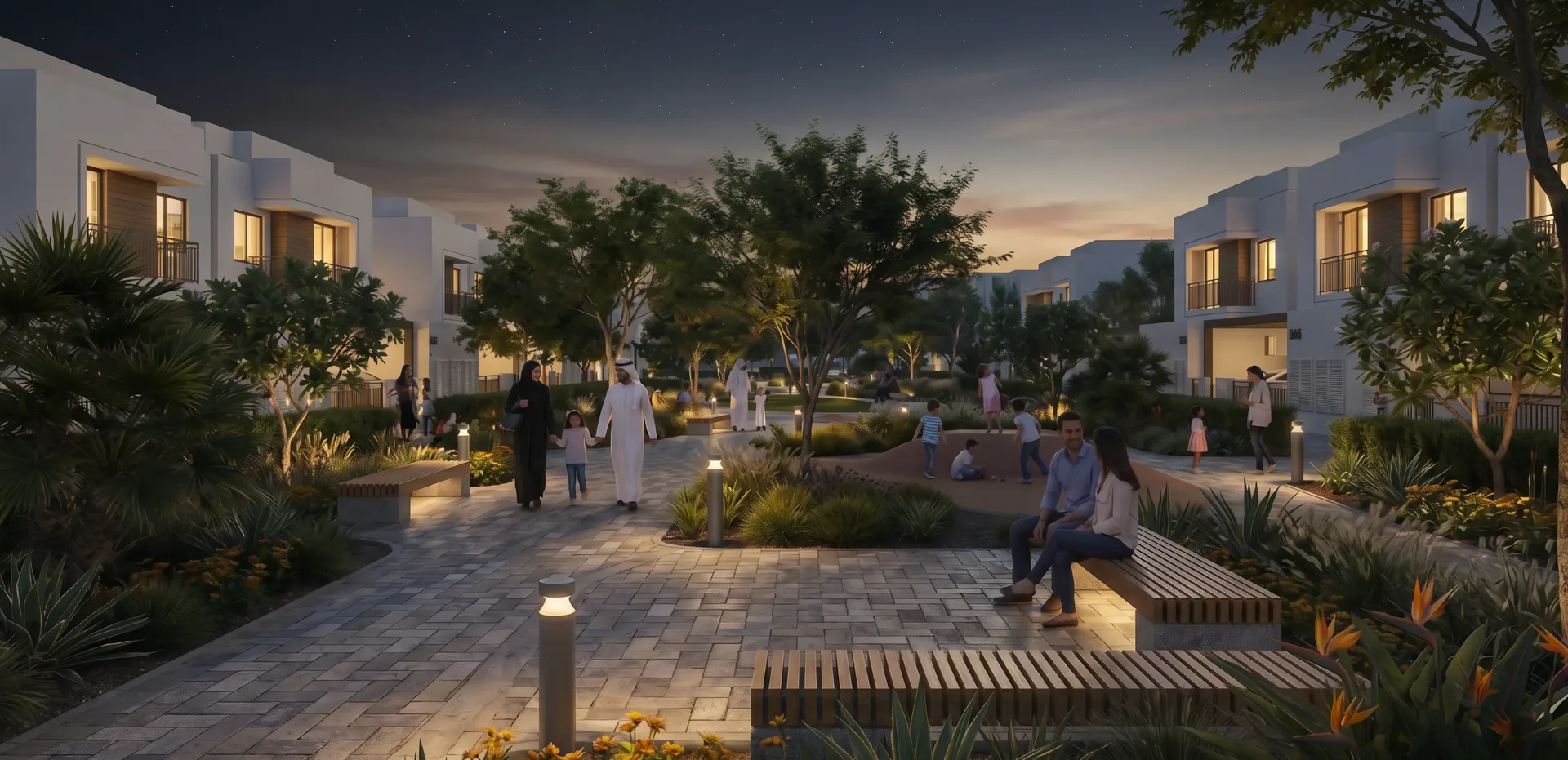 Alghadeer by Aldar — amenity area
