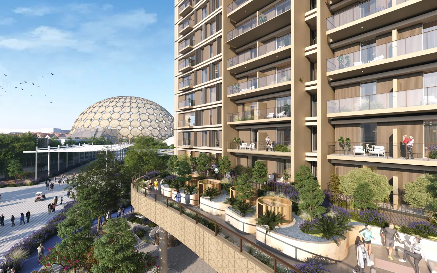 Sidr Residences building at Expo City Dubai