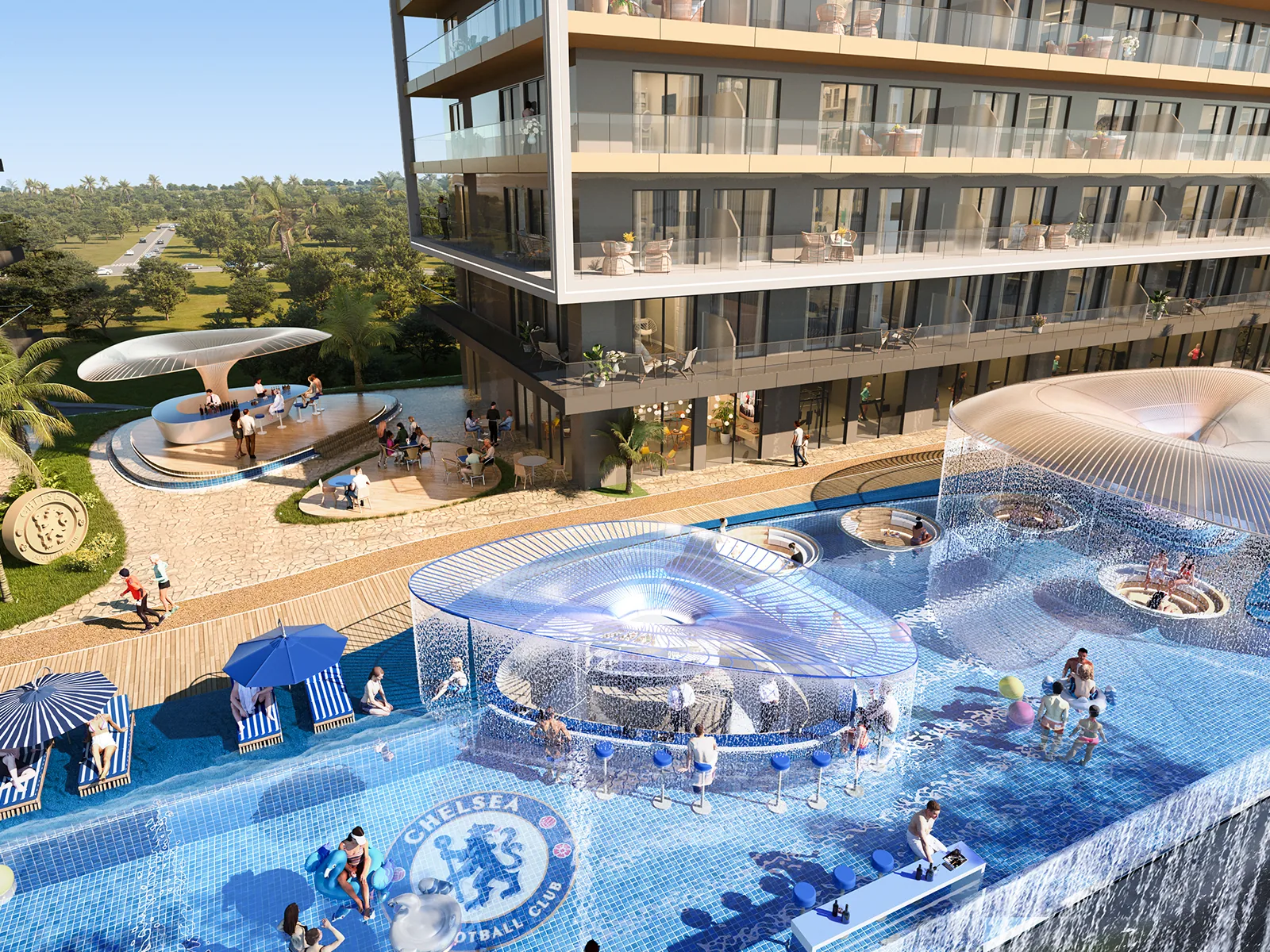 Chelsea Residences by DAMAC — amenity area 2